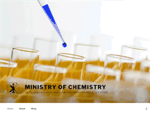 Tablet Screenshot of ministryofchemistry.com